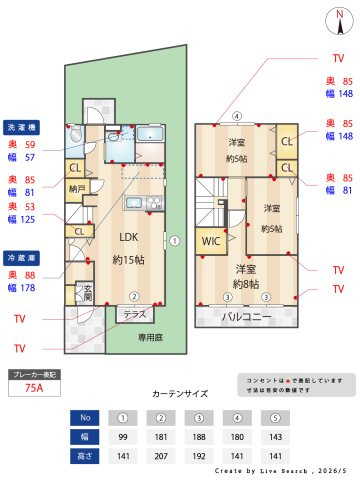 ＣＩＲＲＵＳ　Eの間取り