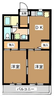 【間取り】 | パルデンス綱島Ｃ棟 | 間取りです。