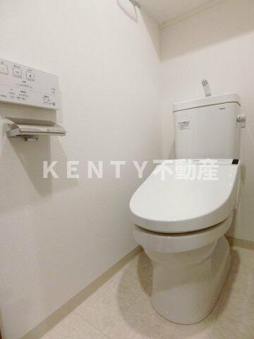 【トイレ】 | ガーラ・プレシャス大森 | 落ち着いた色調のトイレです