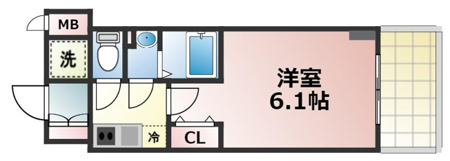 【間取り】 | エスリード大阪城テラス　仲介手数料無料