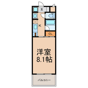 【間取り】 | ラシィーヌ吹割 | 間取りです。