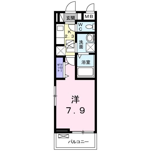 ラ　ラ　トマート　Ａの間取り