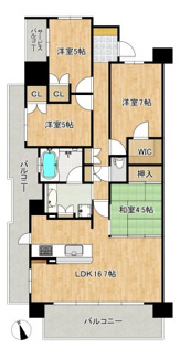 【間取り】 | ブランズ・ヴェリテ堺七道 | 【広々４ＬＤＫの間取り】子供部屋や趣味のお部屋も作れますね♪資料請求だけでもお気軽にお問い合わせください！