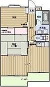 向陽ハイムの間取り