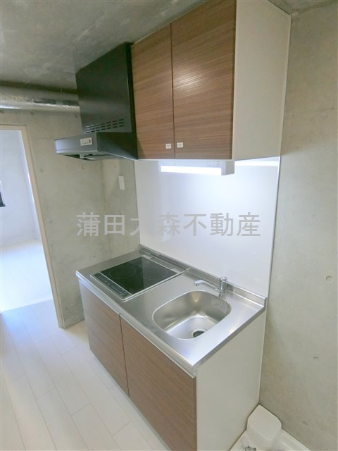 WINDSウインズ蒲田のキッチン|2口IHシステムキッチン
