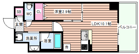 【間取り】 | アヴェニール中崎