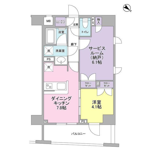 Ｒｏｓｅｔｔａの間取り