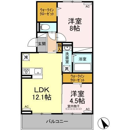 コンフィデンスS.Sの間取り