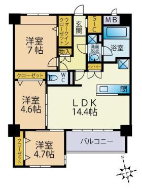 【間取り】 | マークステラ高取