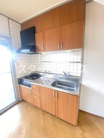 大阪市東淀川区豊新２丁目の賃貸マンションのキッチン