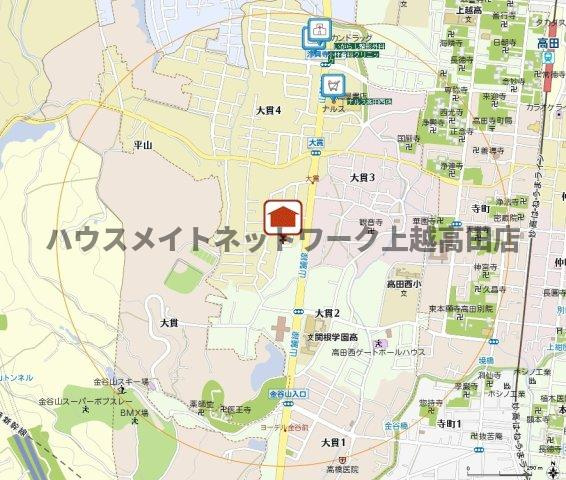 グラディエントの地図|位置図