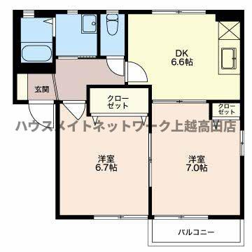 グラディエントの間取り|間取図