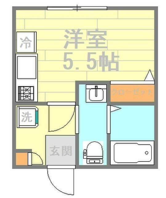 DEN小机の間取り