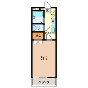 所沢コスモハイツの間取り