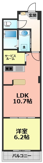 【間取り】 | ルミナスびわ