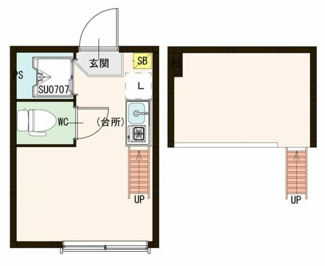 【間取り】 | ハーモニーテラス上北沢  | 間取りです。