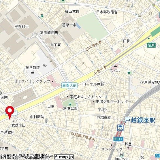 【地図】 | ストーク武蔵小山