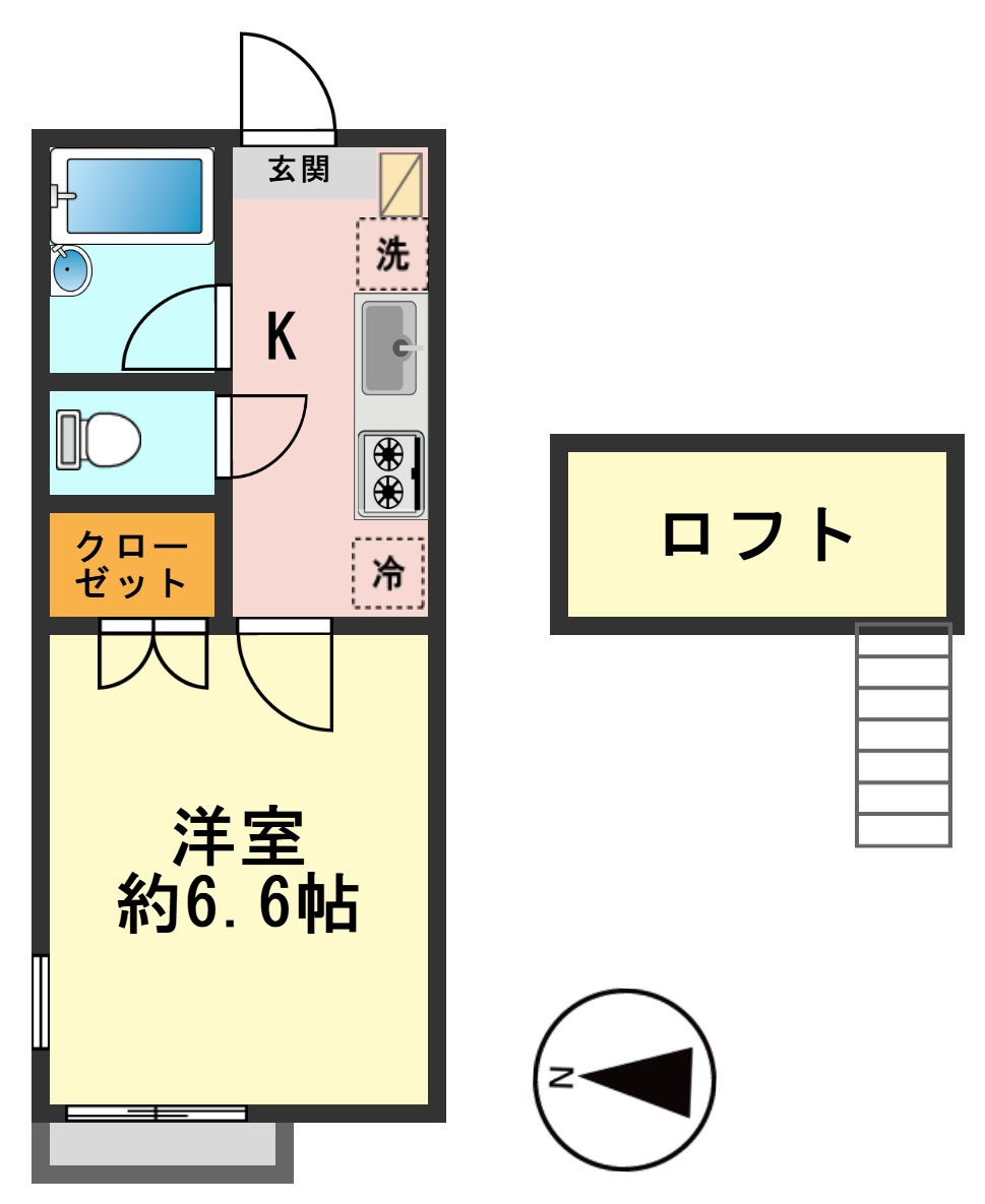 プログレ中央の間取り