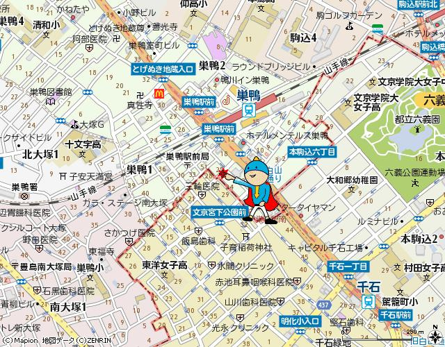ピュアタカシマの地図