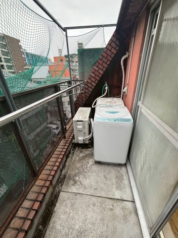 第2右田ビルのバルコニー