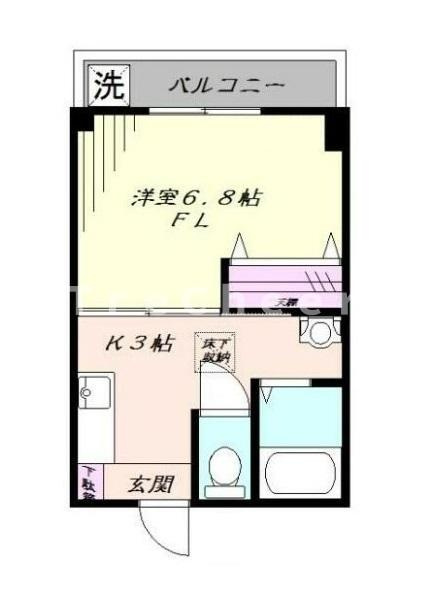 ハイネスFKの間取り