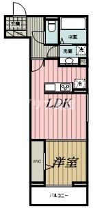 （仮称）D-ROOM神明町ⅡAの間取り