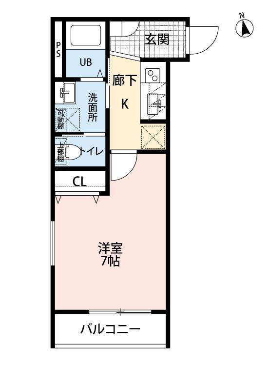 KISBIG市川の間取り