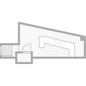 八尾市本町７丁目の店舗一部の間取り