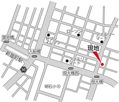 【地図】 | CITY SPIRE新富町（シティスパイア新富町）