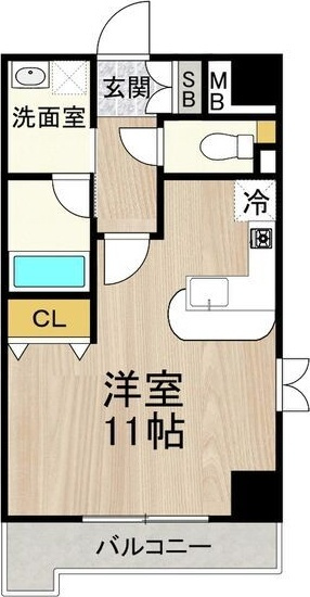 グランエスポワールの間取り