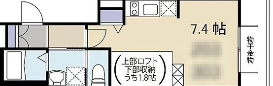 【間取り】 | エスパーダ新井薬師