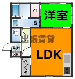 仲介手数料0円！FERIO平安通の間取り