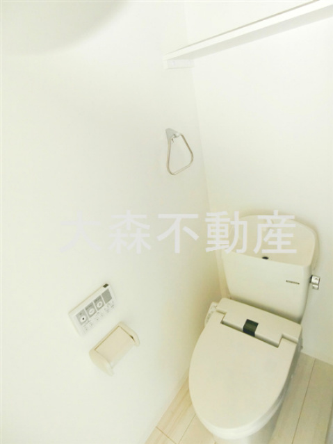タウンハウス大森のトイレ|温水洗浄便座付きのトイレ　