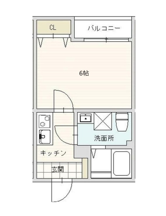 アーバンブルー高砂の間取り