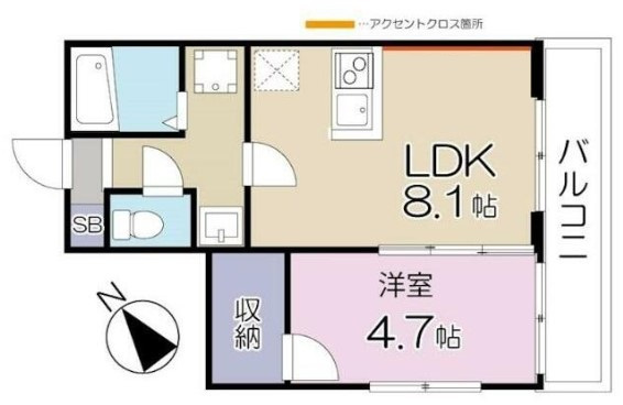 ベル・ラフィーネの間取り