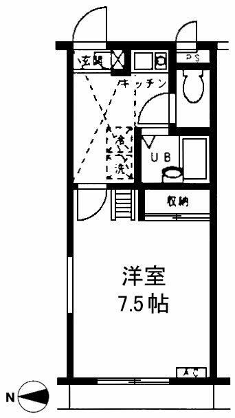 メインシティガーデン　アルファの間取り