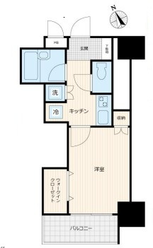 スカイラーク蕨の間取り
