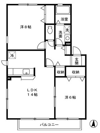 【間取り】 | シェソワ久が原