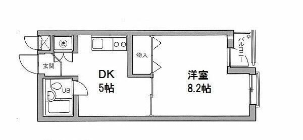 パレ・ドール氷川台の間取り|間取りです。