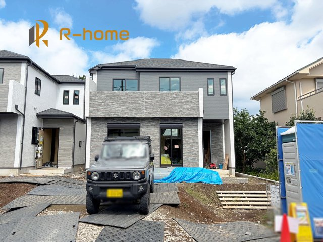 流山市江戸川台東4丁目　新築戸建て　B号棟の外観|ご予約を頂ければ、『平日』はもちろん『早朝』や『夜間』もご見学可能です♪お気軽にお申し付けください♪