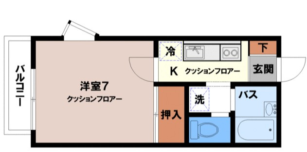 カスミハウスの間取り