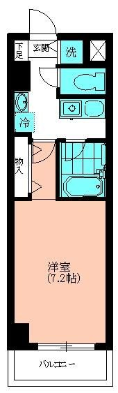 第７千代鶴ビルの間取り