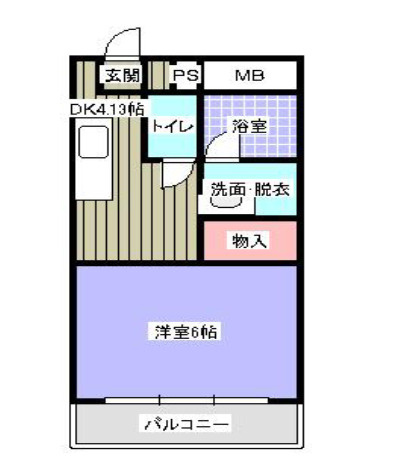 ファミール錦水の間取り