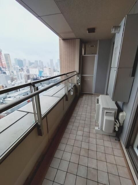 パークコート麻布十番ザ・タワーのバルコニー