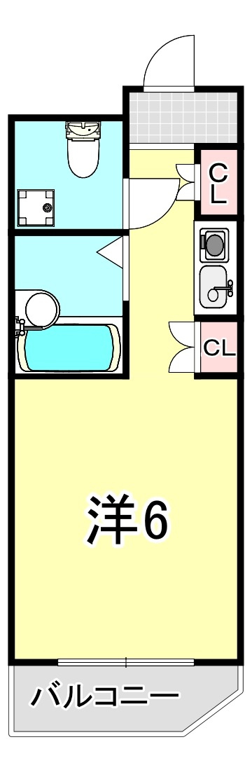 アート永和青木の間取り