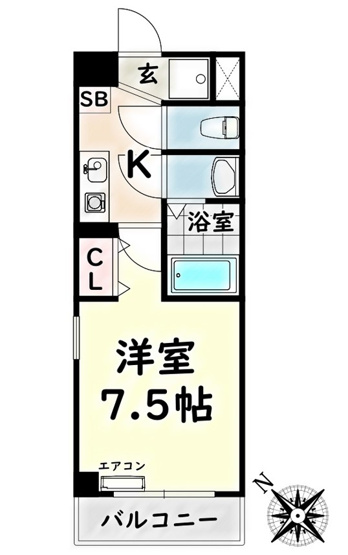 【間取り】 | LEGARO桜本町【名古屋市賃貸・駅前】