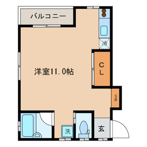【間取り】 | パオネⅡ