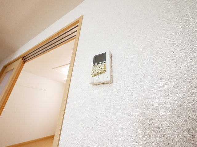 プラシード　パラッツォのセキュリティ|モニター付きインターホンです