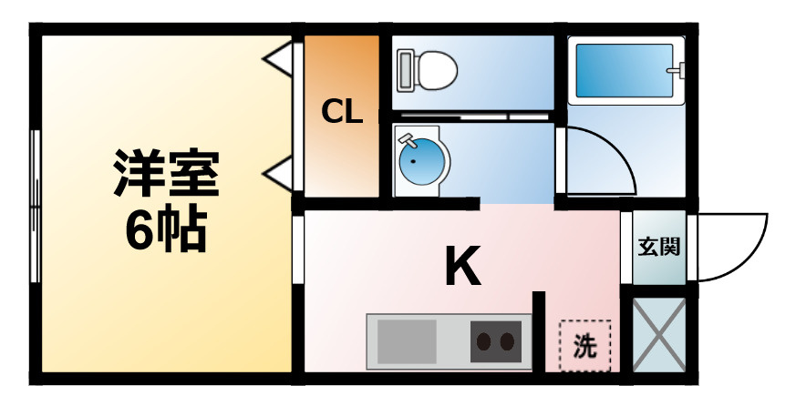 ファミール斎正の間取り