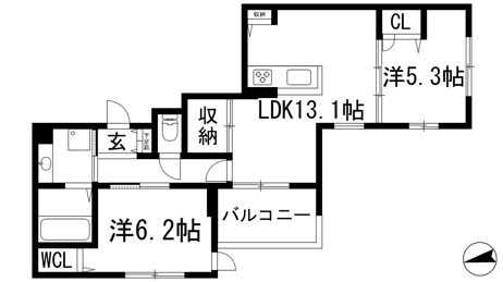 【間取り】